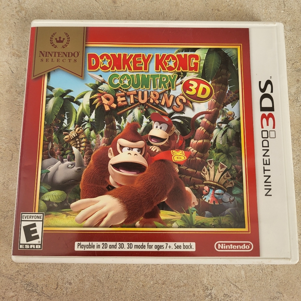 Donkey Kong Nintendo 3DS Game